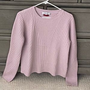 Pringle of Scotland Lamb Wool/Cashmere Pink Sweater